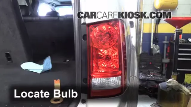 2011 Honda Pilot EX-L 3.5L V6 Luces Luz trasera (reemplazar foco)